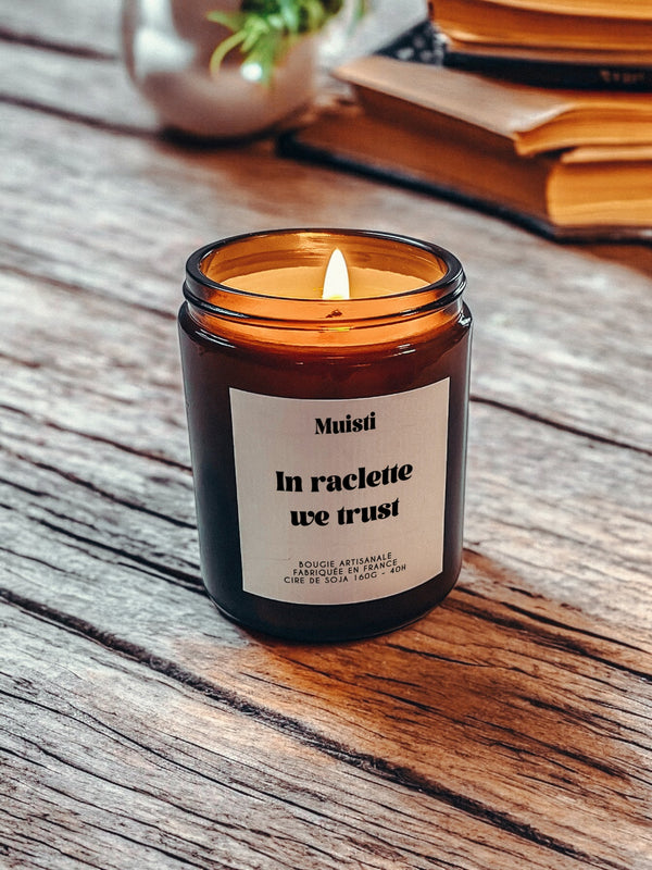 Bougie Parfumée - In raclette we trust